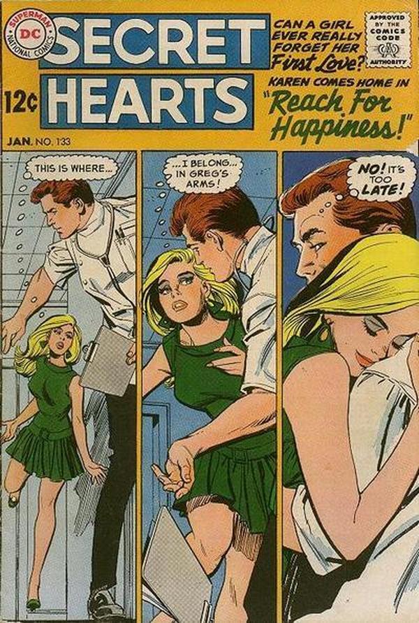 Secret Hearts #133 cover