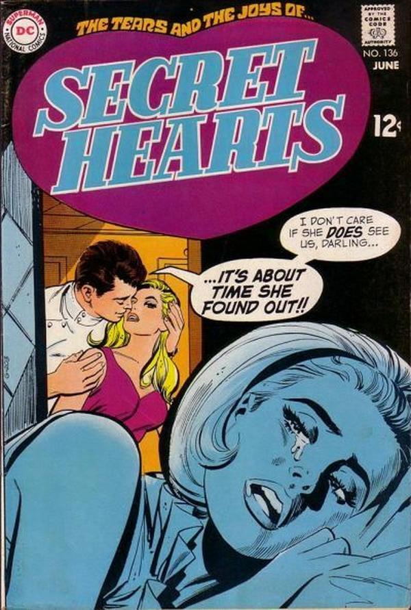 Secret Hearts #136 cover