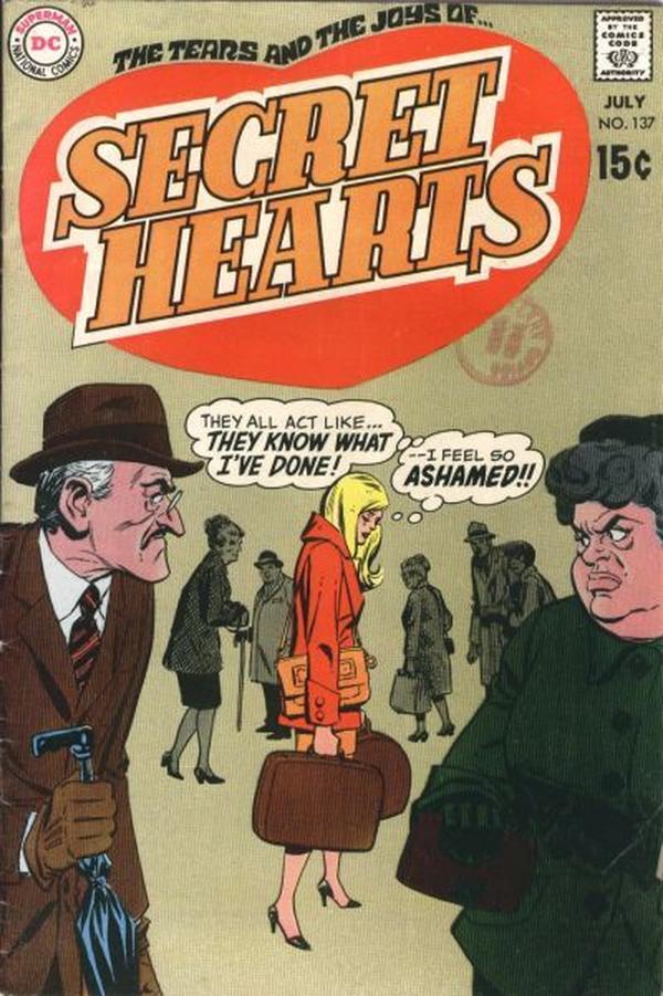 Secret Hearts #137 cover