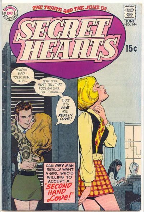 Secret Hearts #144 cover