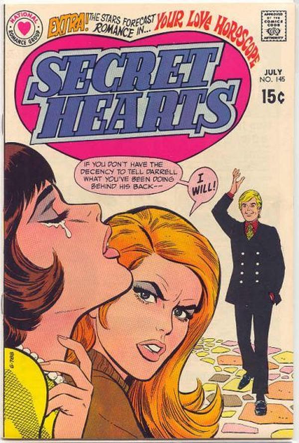 Secret Hearts #145 cover