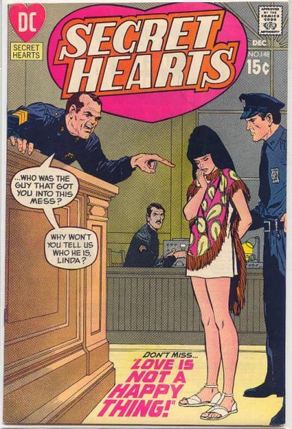 Secret Hearts #148 cover