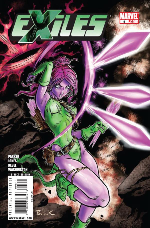 Exiles #5 cover