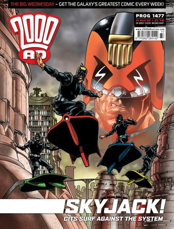 2000 AD #1477 cover