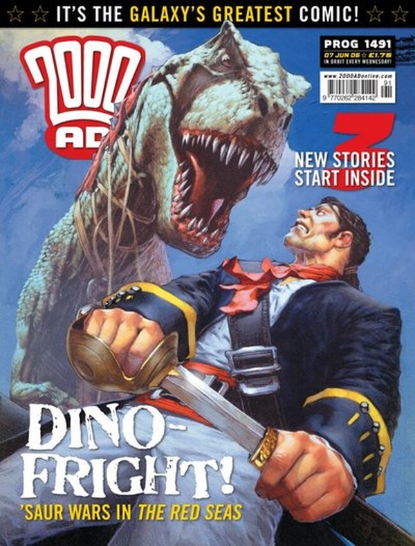 2000 AD #1491 cover