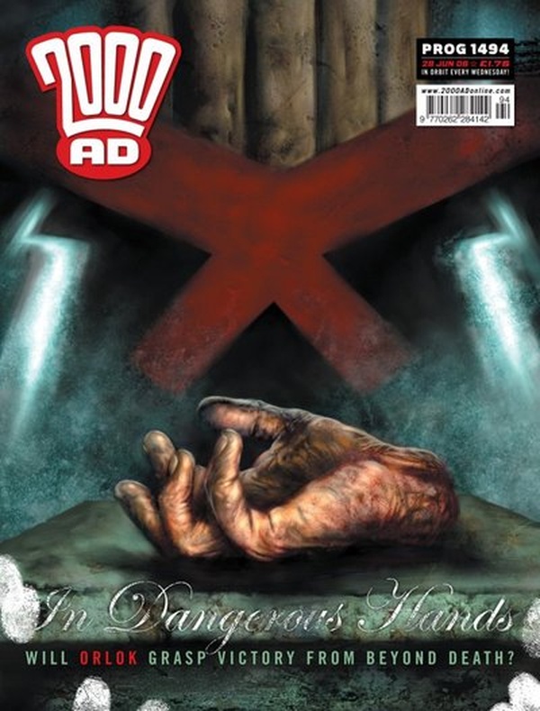 2000 AD #1494 cover