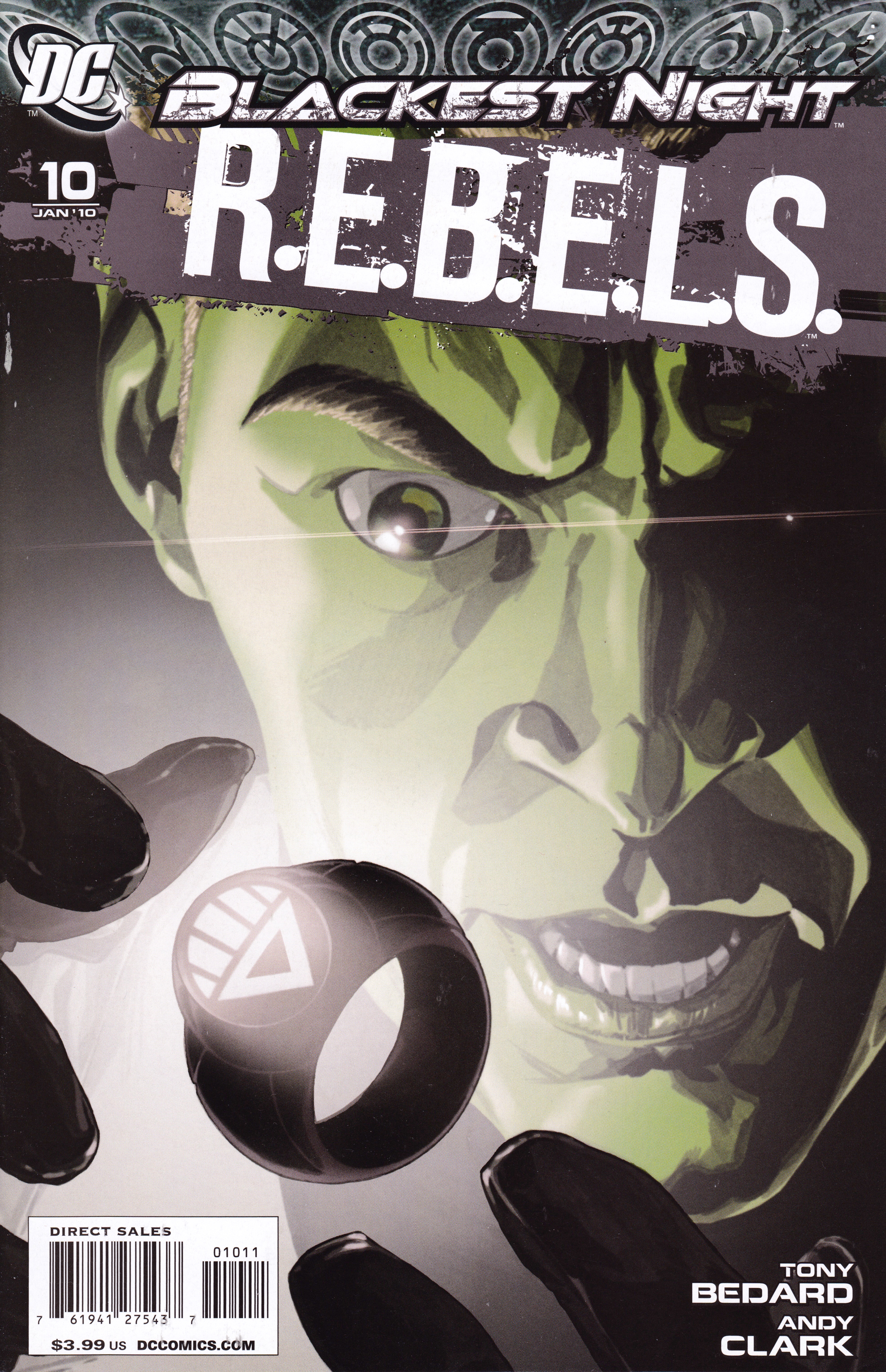 R.E.B.E.L.S. #10 cover