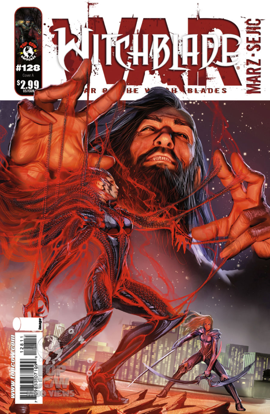 Witchblade #128 cover