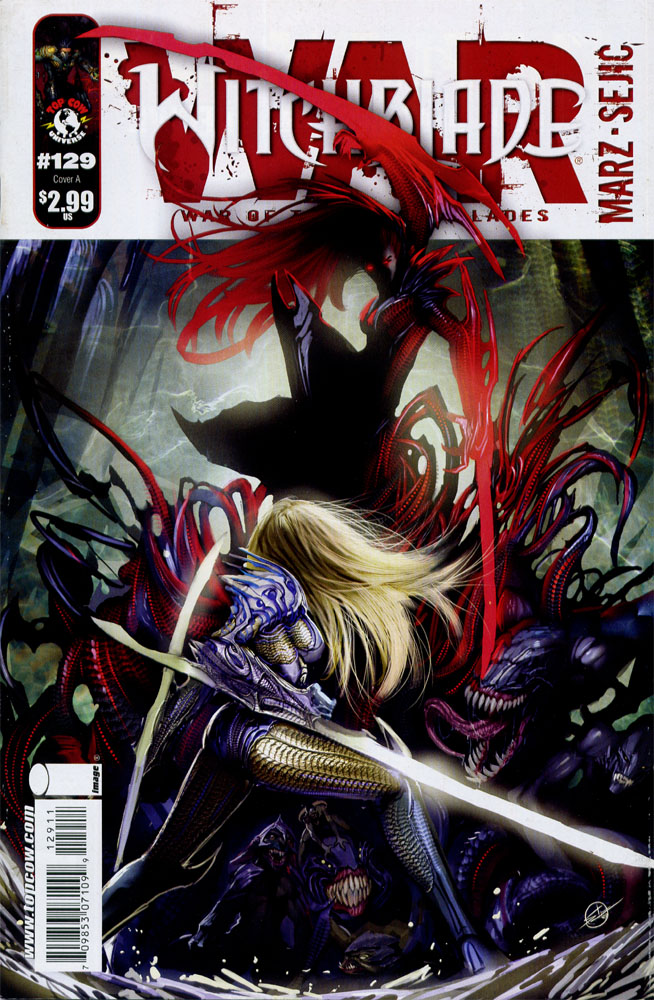 Witchblade #129 cover