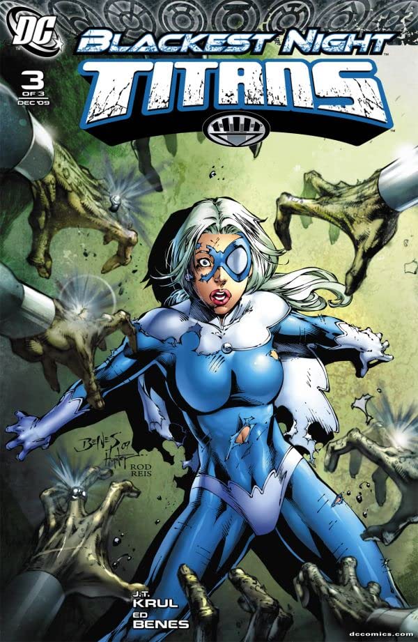 Blackest Night: Titans #3 cover