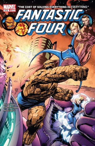 Fantastic Four #572 cover