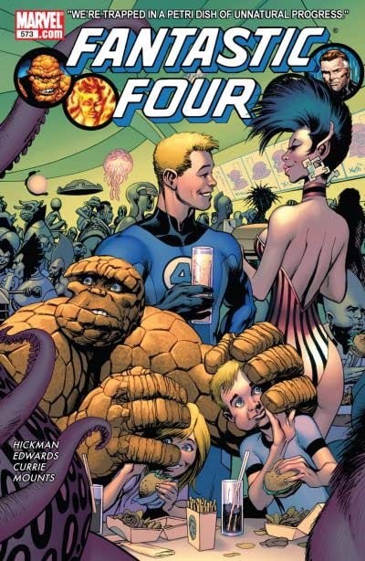 Fantastic Four #573 cover