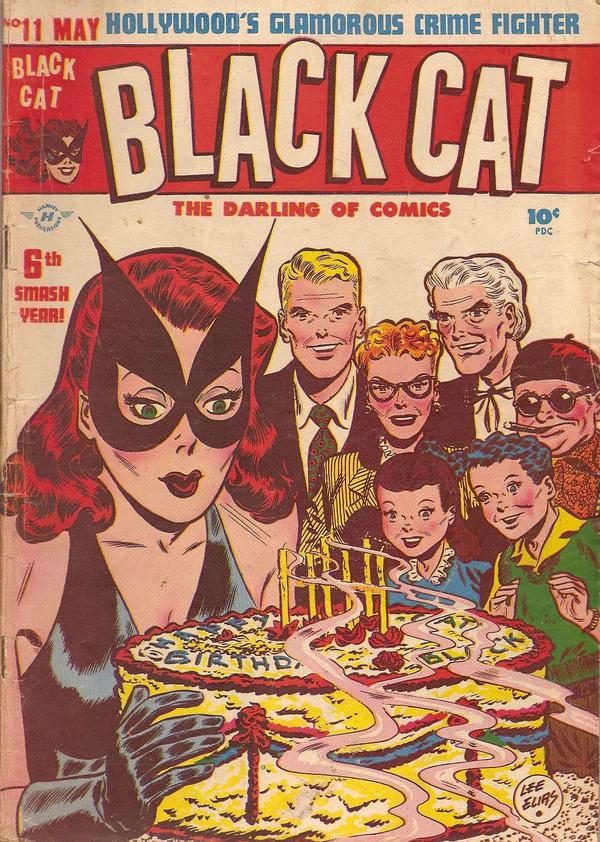 Black Cat Comics #11 cover