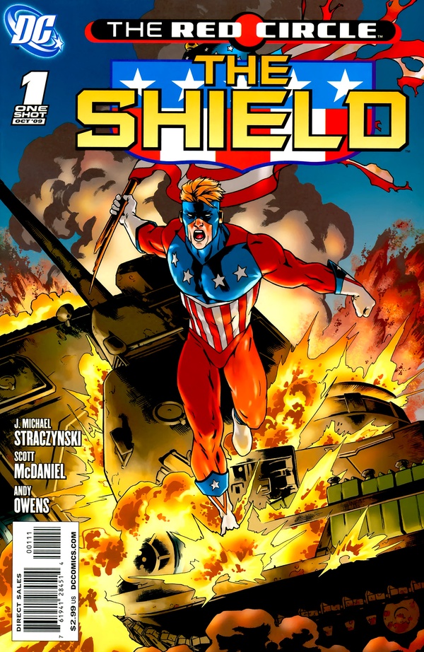 The Red Circle: The Shield #1 cover