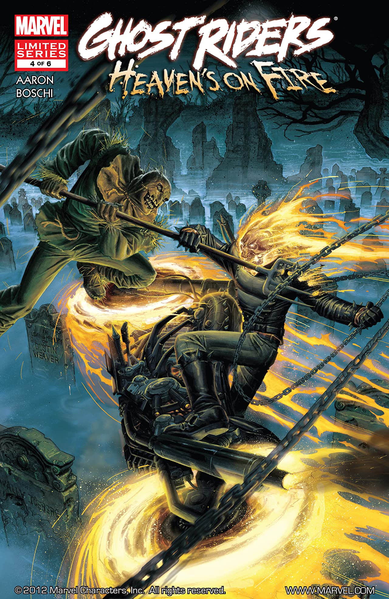 Ghost Riders: Heaven's on Fire #4 cover