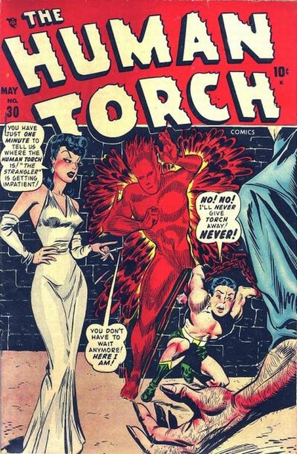 The Human Torch #30 cover