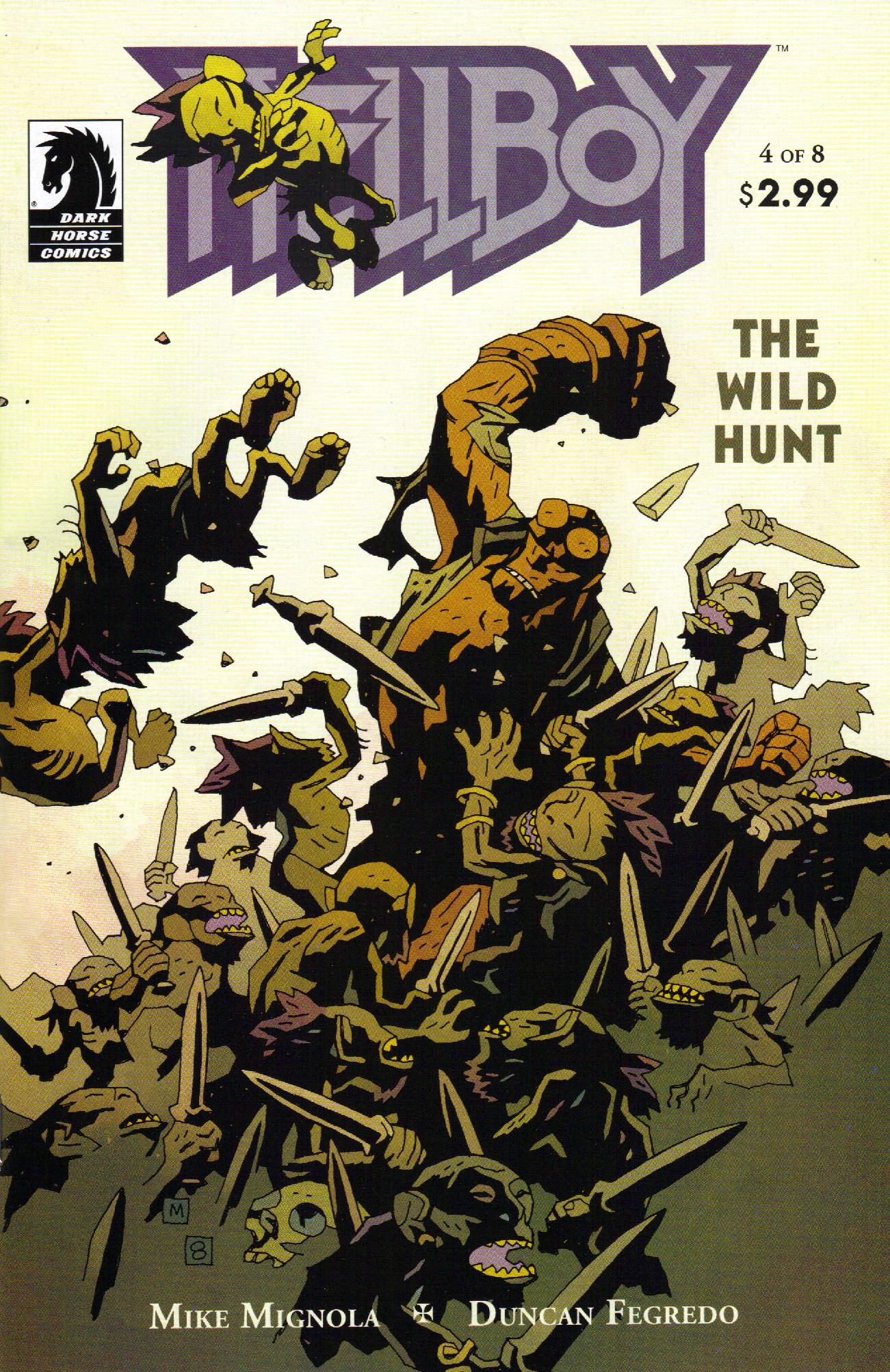 Hellboy: The Wild Hunt #4 cover