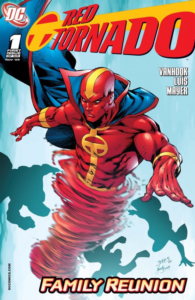 Red Tornado #1 cover