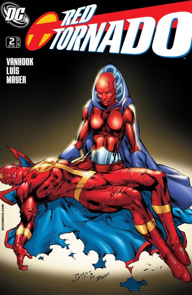 Red Tornado #2 cover
