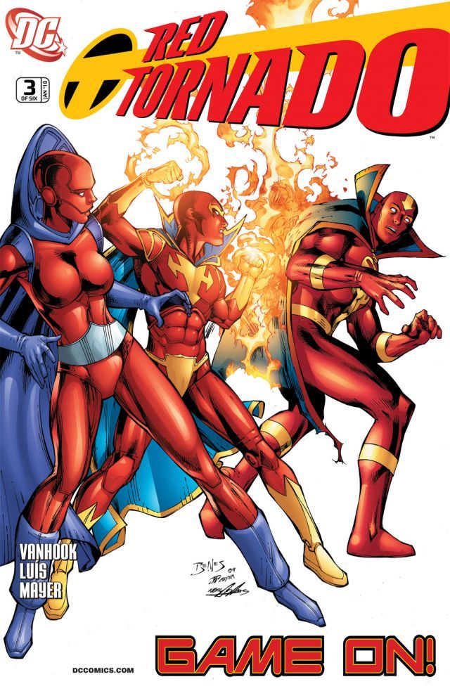 Red Tornado #3 cover