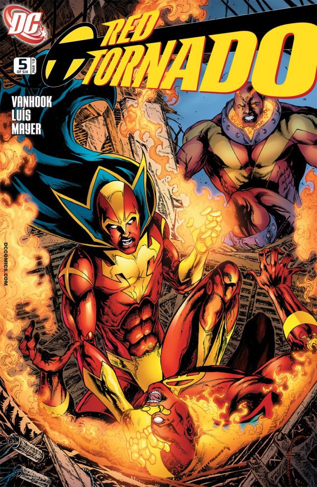 Red Tornado #5 cover