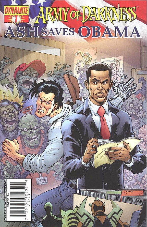 Army of Darkness: Ash Saves Obama #1 cover