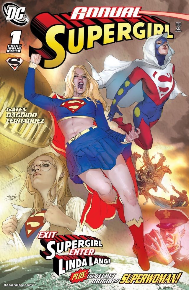 Supergirl Annual #1 cover