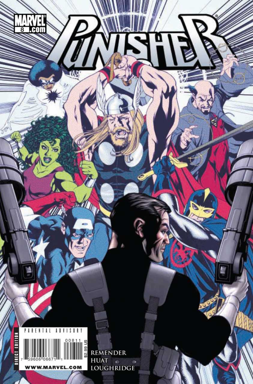 Punisher #8 cover