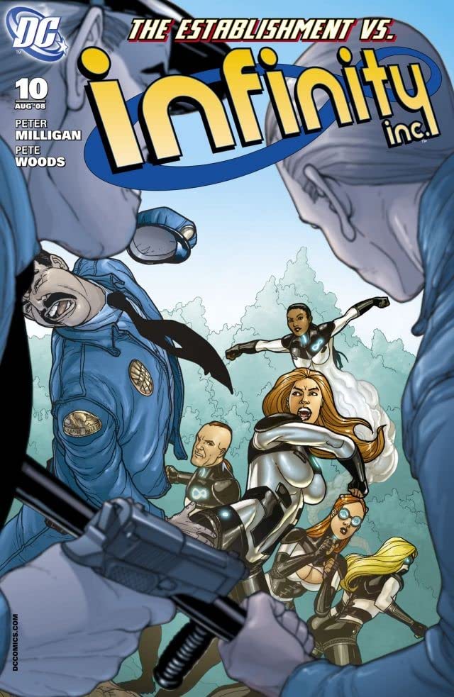 Infinity Inc. #10 cover