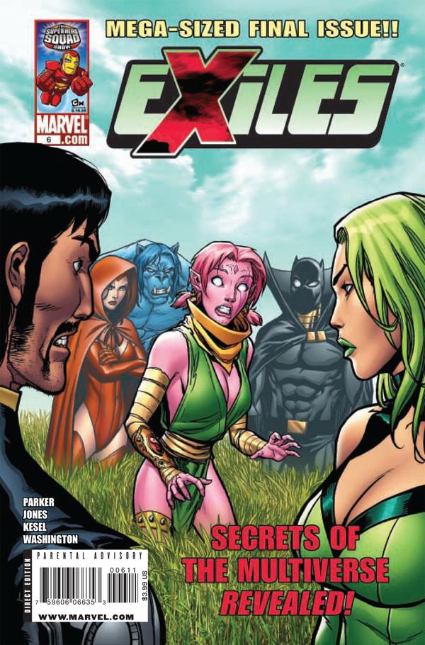 Exiles #6 cover