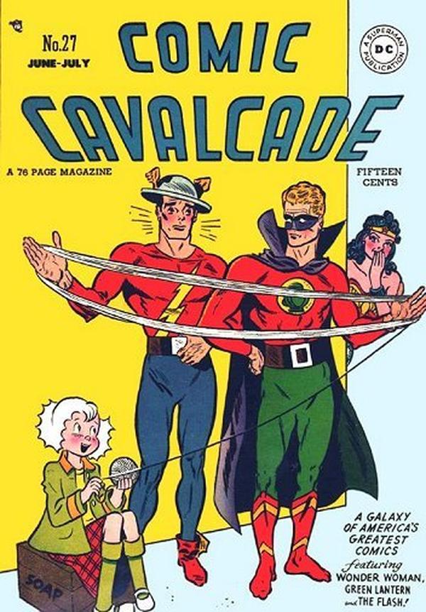 Comic Cavalcade #27 cover