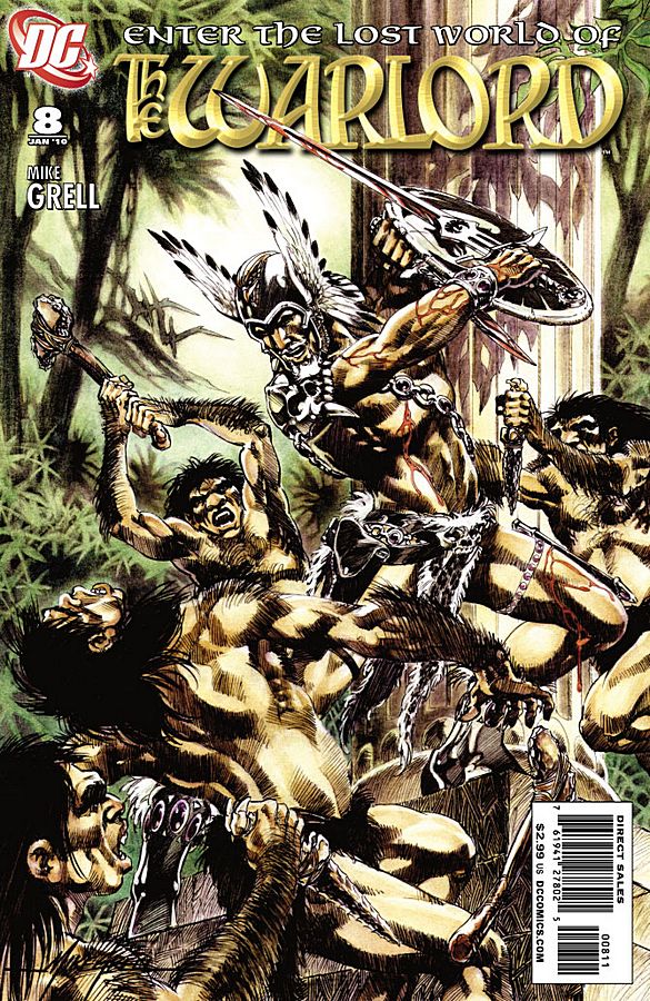 Warlord #8 cover