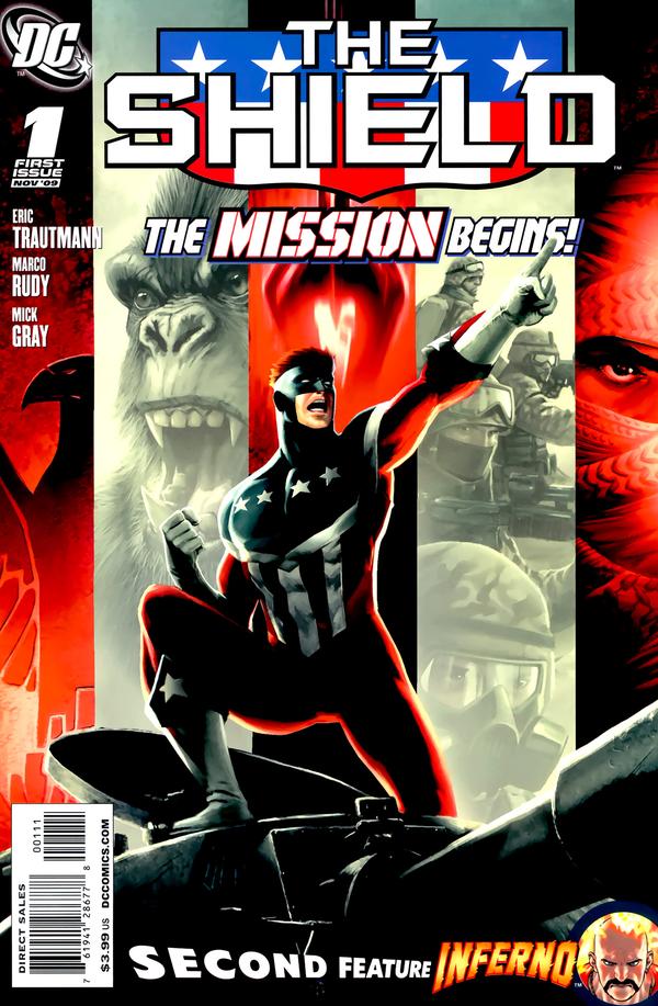 The Shield #1 cover