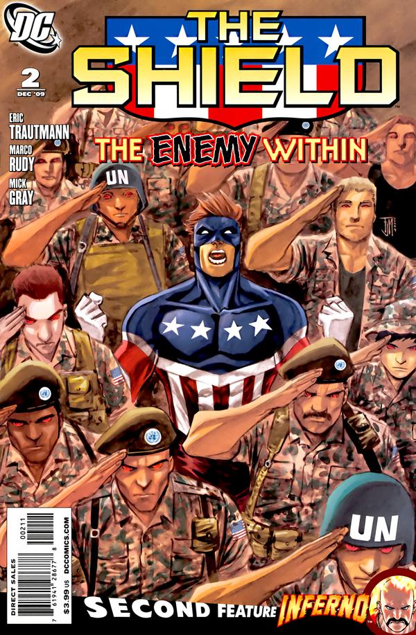 The Shield #2 cover