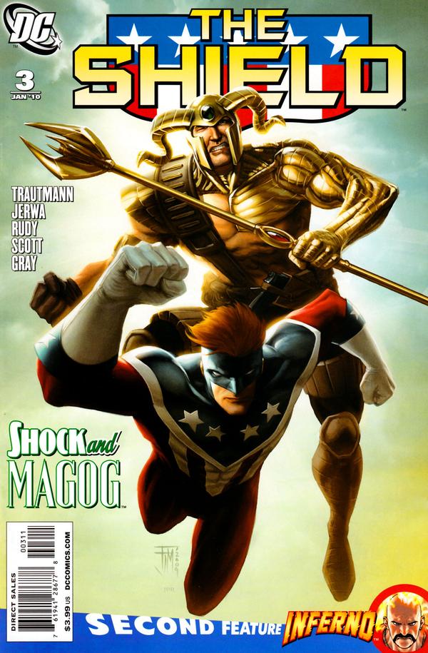 The Shield #3 cover