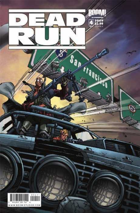 Dead Run #4 cover