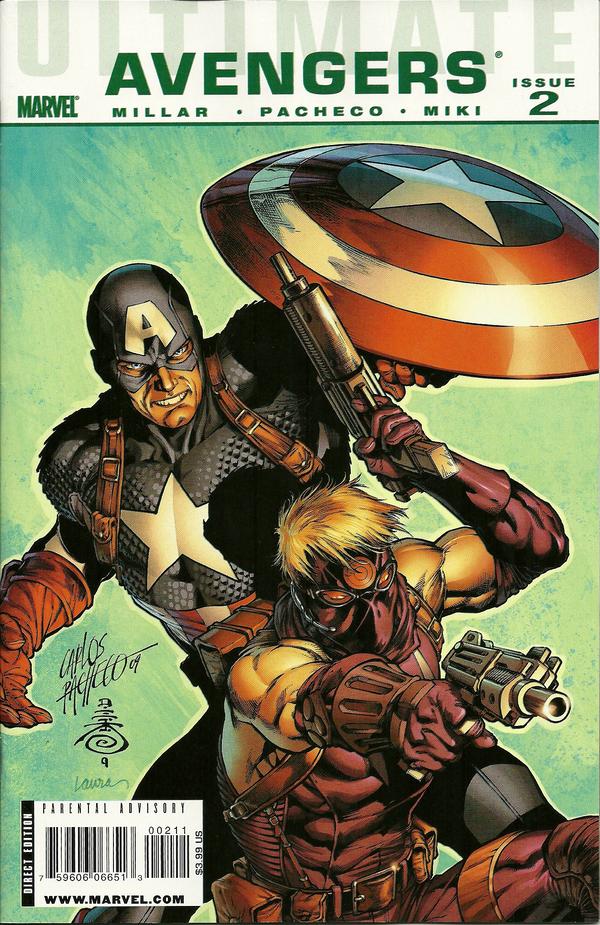 Ultimate Avengers #2 cover
