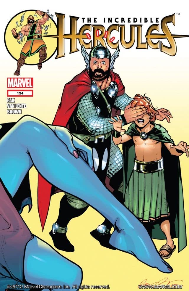Incredible Hercules #134 cover