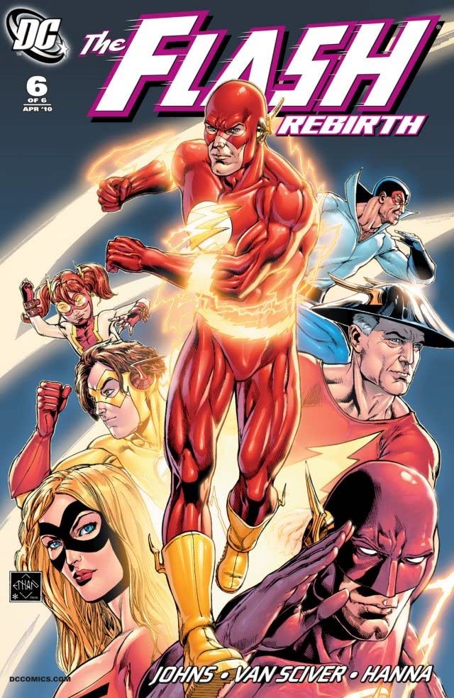 The Flash: Rebirth #6 cover