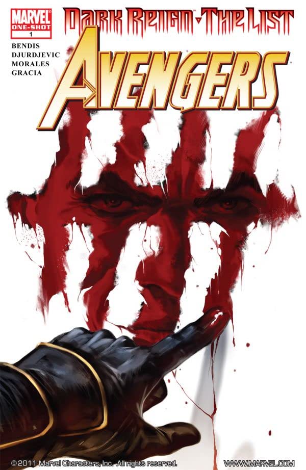 Dark Reign: The List - Avengers #1 cover