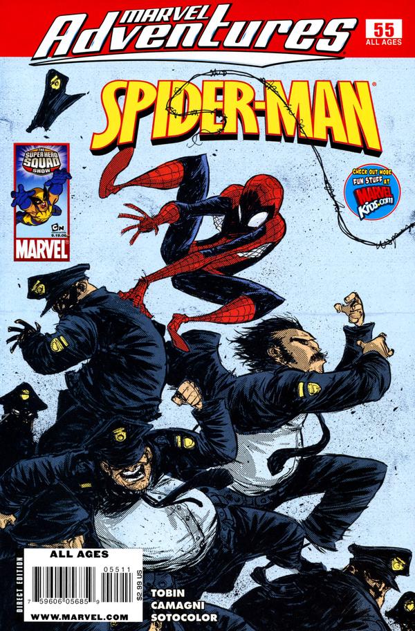 Marvel Adventures Spider-Man #55 cover