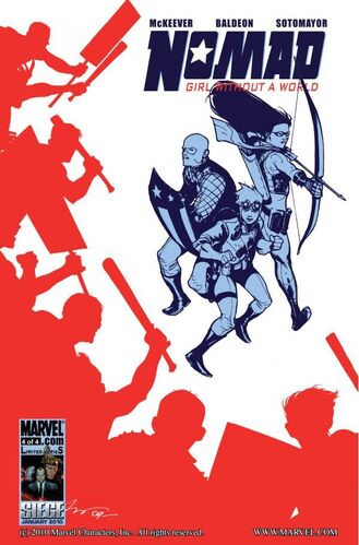 Nomad: Girl Without a World #4 cover