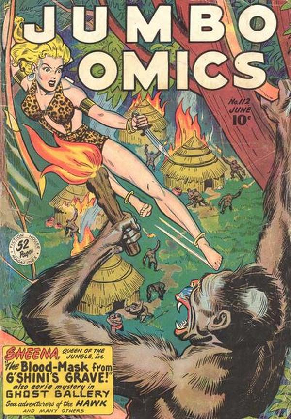 Jumbo Comics #112 cover