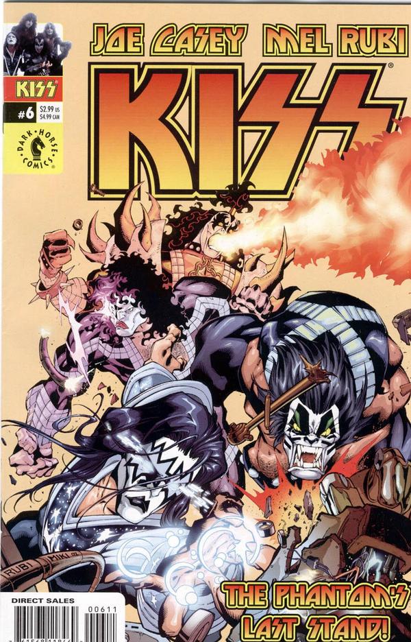 Kiss #6 cover