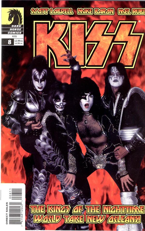 Kiss #8 cover