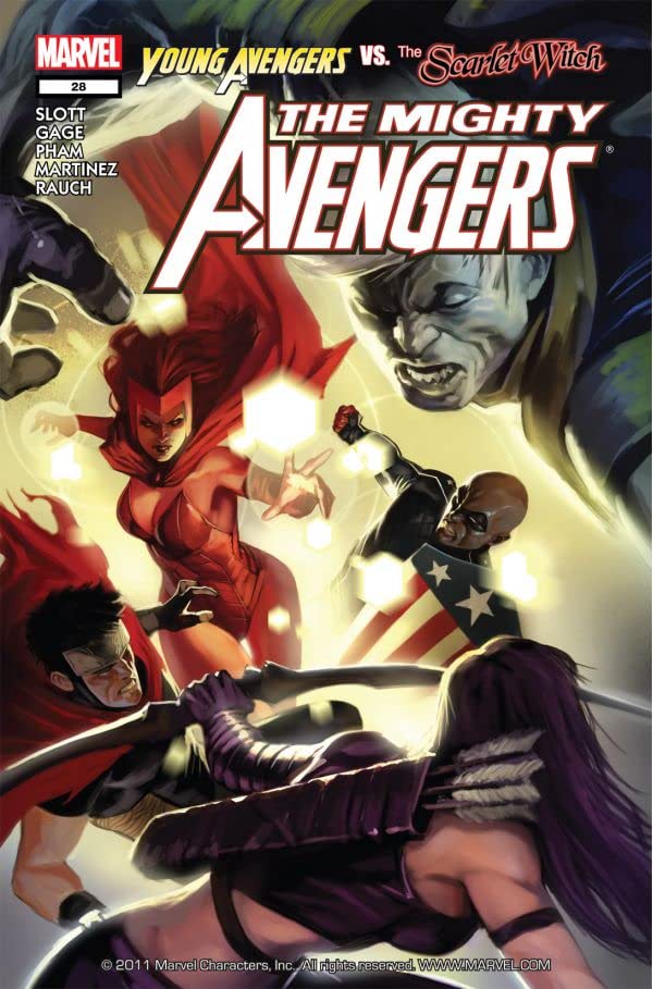 The Mighty Avengers #28 cover