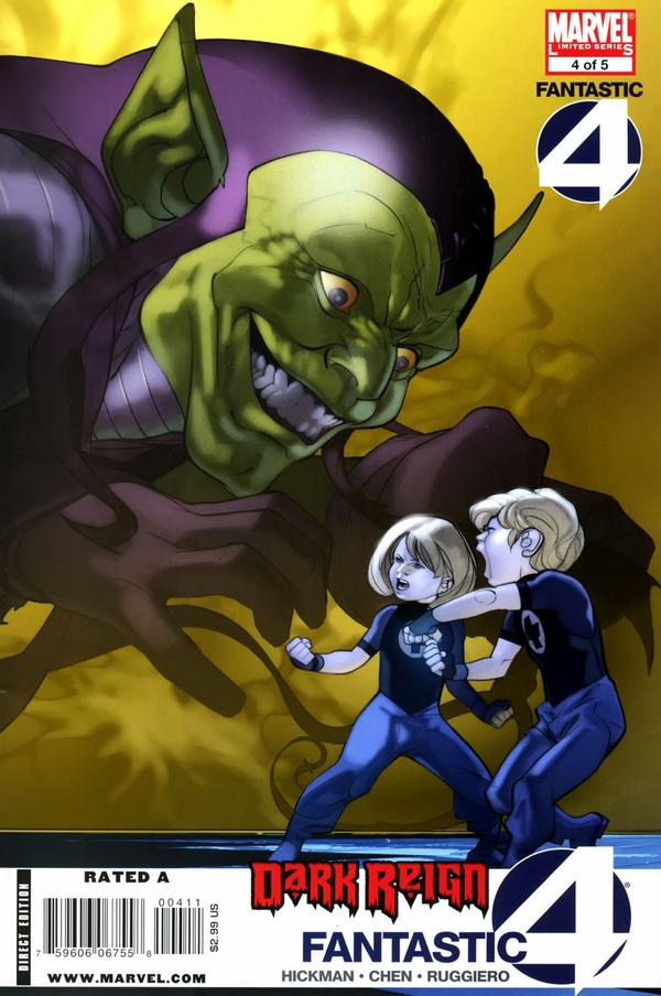 Dark Reign: Fantastic Four #4 cover