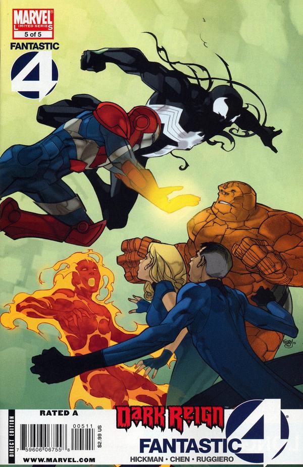 Dark Reign: Fantastic Four #5 cover