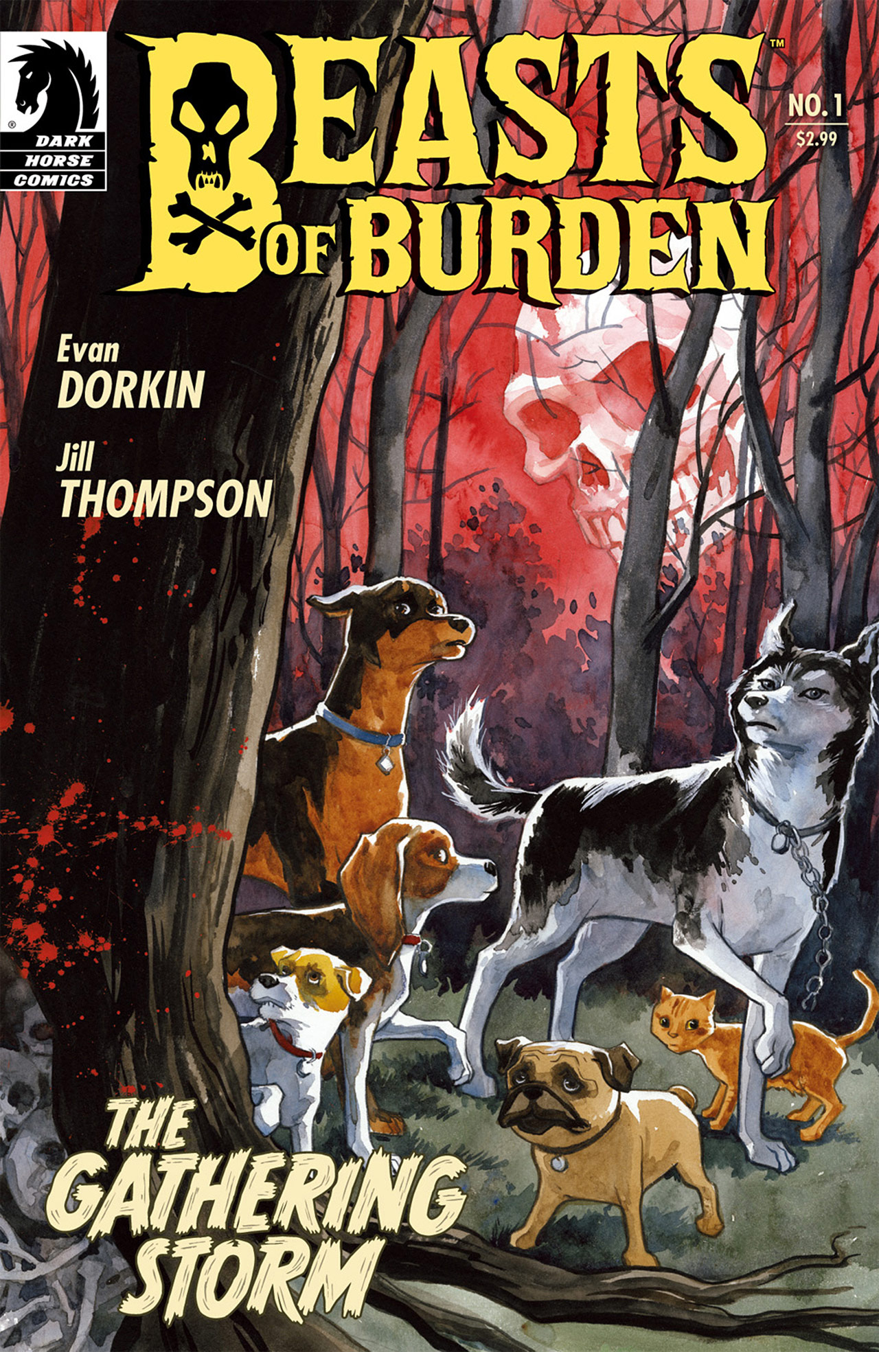Beasts of Burden #1 cover