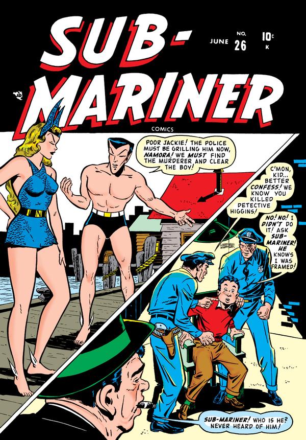 Sub-Mariner Comics #26 cover